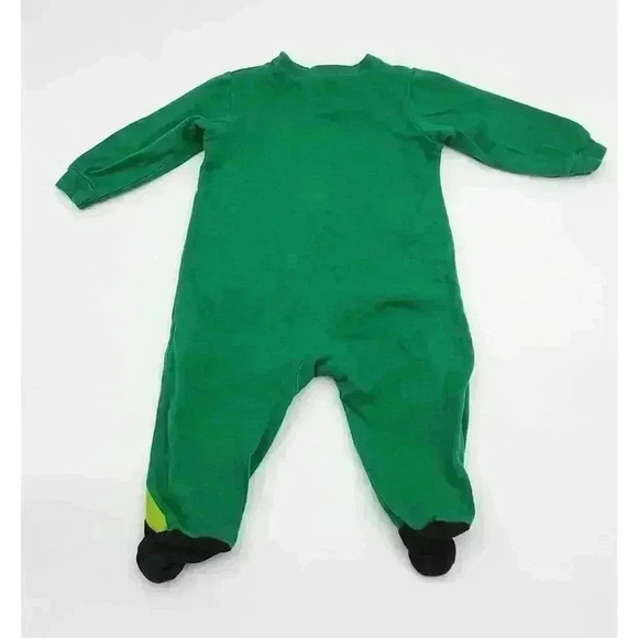 Boy's 6-9 M Halloween Zipper Sleepers - Glow in the Dark Skeleton & Frankenstein - Picture 8 of 8